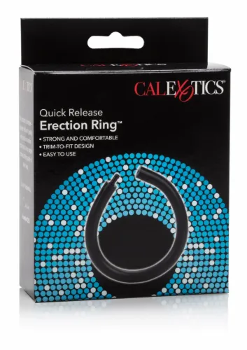 calexotics quick release ring regulowany pierścień intymny czarny na Arena.pl