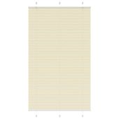 Roleta plisowana kremowa 115x200 cm Szerokość tkaniny 114,4cm