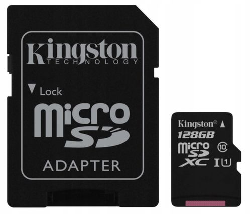 KINGSTON Karta pamięci micro SD 128GB CLASS 10 UHS na Arena.pl