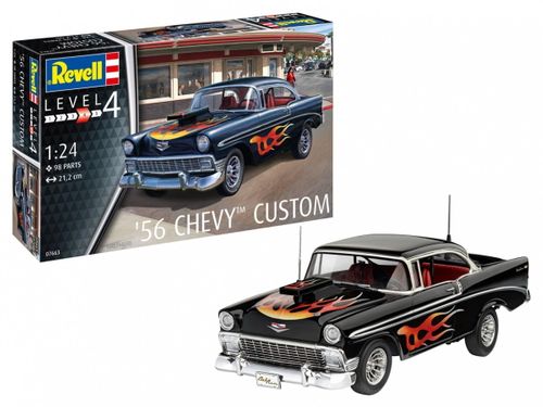 Model plastikowy '56 Chevy Customs na Arena.pl