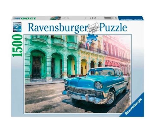 Puzzle 2D 1500 Elementów Auta Kuby na Arena.pl