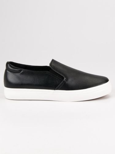 CZARNE TRAMPKI SLIP ON Rozmiar - 40 na Arena.pl