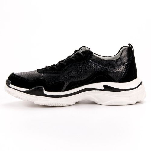 Czarne Skórzane Sneakersy r.40 na Arena.pl