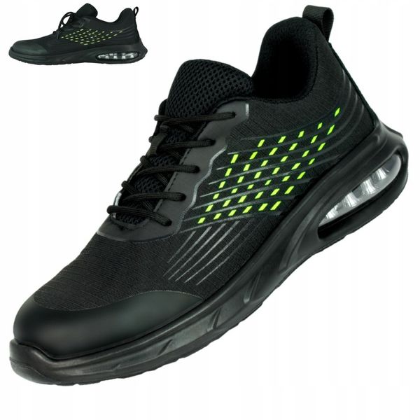 Buty robocze półbuty lekkie BHP ochronne sportowe męskie adidasy S1 SRC 44 zdjęcie 1