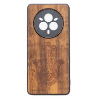 Drewniane Etui Bewood do Realme 14 Pro 5G HAMSA IMBUIA