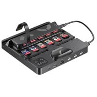 Unitek stacja ładująca Switch z przełącznikiem i czytnikiem kart do gier