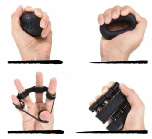 ŚCISKACZ DO RĄK TRENER DŁONI PALCÓW ZESTAW REHABILITACJYJNY REGULACJA na Arena.pl