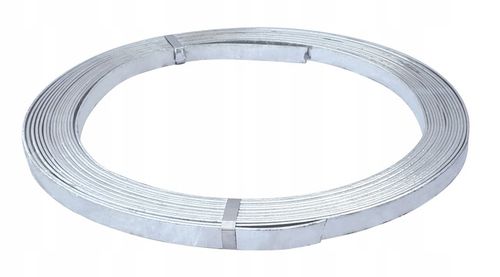 BEDNARKA OCYNKOWANA 30x4 TAŚMA STALOWA KRĄŻEK 10M na Arena.pl