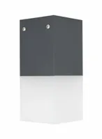 Lampa elewacyjna sufitowa plafon ogrodowy kwadratowy na podbitkę CUBE MAX