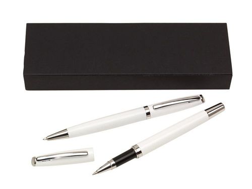 Zestaw do pisania, ALPHABET, biały na Arena.pl