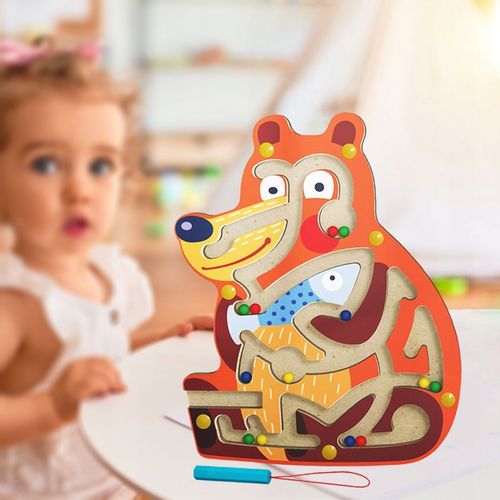 drewniany labirynt miś jhtoy-312 na Arena.pl