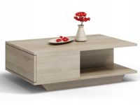 Ława TopEshop prostokątny 90 x 60 x 42cm dąb sonoma
