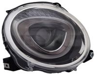 Fiat 500 15- reflektor mijania przedni lampa przednia prawy