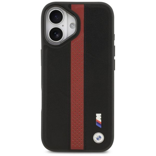 Etui BMW M Perforated Stripe Logo MagSafe do iPhone 17 czerwony zdjęcie 3