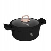BH-1457 - Garnek granitowy 24 cm Berlinger Haus Black Rose Collection