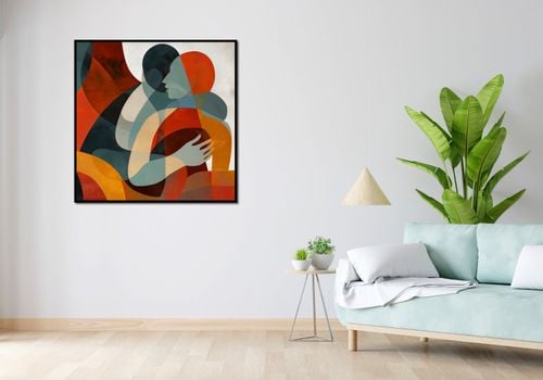 Plakat 100x100cm Objęcia na Arena.pl