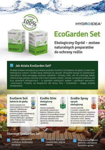 Zestaw Ekologiczny Ogród – EcoGarden Set na Arena.pl