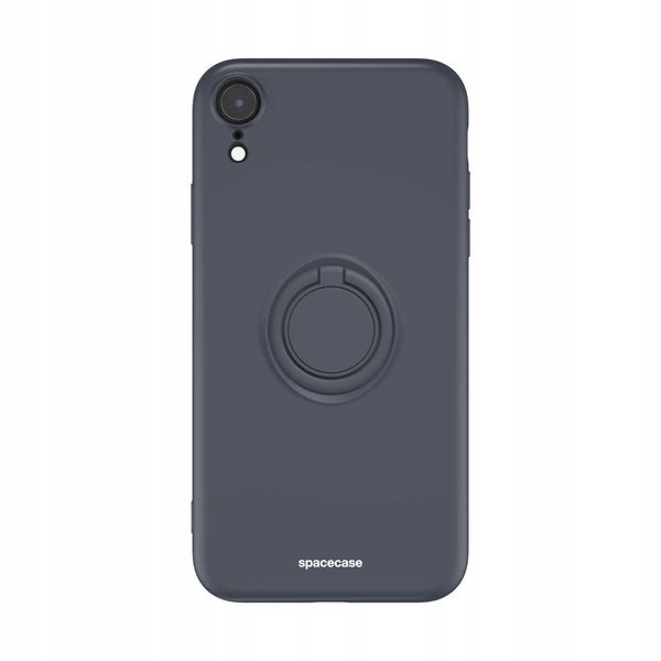 Spacecase Silicone Ring Iphone Xr Black zdjęcie 7