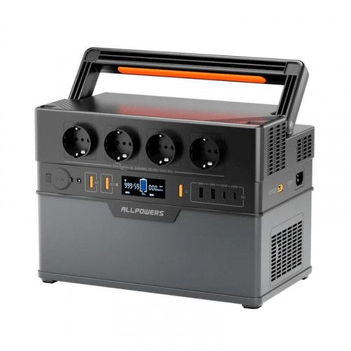 PRZENOŚNA STACJA ZASILANIA ALLPOWERS S1500 PLUS 1092WH 1500W 10 URZĄDZ na Arena.pl