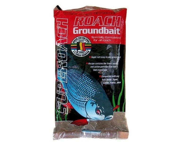 MVDE Zanęta Super Roach Black 1kg zdjęcie 1