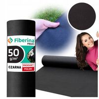 Agrowłóknina 0,5x50m 50g Ogrodnicza Włóknina Gruba Ściółklująca pod Korę