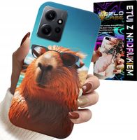 ETUI DO XIAOMI NOTE 12 4G - SŁODKA KAPIBARA, CAPIBARA CASE + SZKŁO
