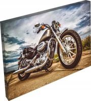 OBRAZ na płótnie motocykl motor panorama 120x80