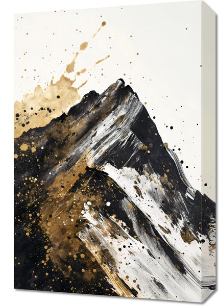 Obraz 40x60cm Złote Szczyty zdjęcie 1
