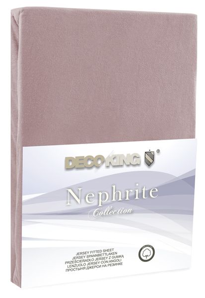 Prześcieradło DecoKing NEPHRITE CAPPUCCINO 80-90+30 zdjęcie 1