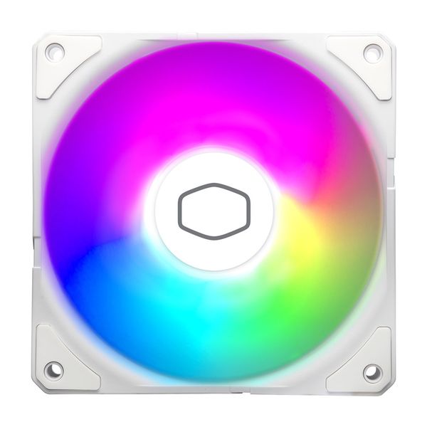 Wentylator Cooler Master SickleFlow Edge 120 ARGB Biały Cichy PC zdjęcie 1