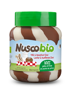 Krem DUO Orzechowo - Kakaowo - Mleczny BIO 400 g - Nuscobio