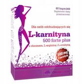 Olimp L-karnityna 500 forte plus, 60 kapsułek