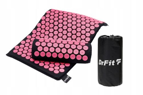 Mata do Akupresury z Poduszką Zdrowotna z Kolcami Damska 75 cm Różowe na Arena.pl