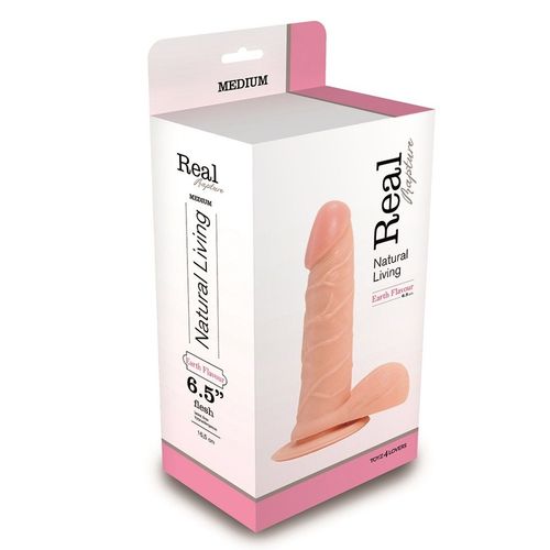 Realistyczny Fantom Penisa Dildo Real Rapture 6,5" na Arena.pl