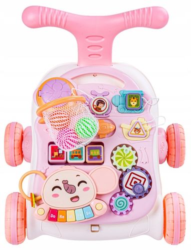 CHODZIK PCHACZ INTERAKTYWNY STOLIK EDUKACYJNY Jeździk Grający DLA DZIECI na Arena.pl