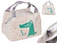 TORBA TERMICZNA IZOLACYJNA LUNCH ŚNIADANIOWA PIKNIK BIWAK NA PLAŻĘ POJEMNA