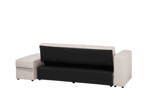 Sofa rozkładana beżowa FALSTER na Arena.pl