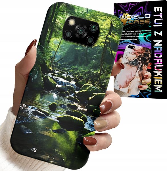 ETUI DO XIAOMI POCO X3 - LAS RZEKA STRUMIEŃ PRZYRODA WIDOKI zdjęcie 1