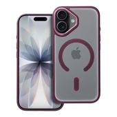 Futerał MATTE MAG COVER kompatybilny z MagSafe do IPHONE 17 czerwony