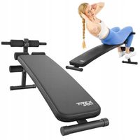 Ławka treningowa do ćwiczeń ławeczka skośna składana Trex Sport