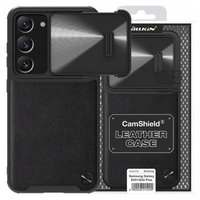 nillkin camshield leather s case etui samsung galaxy s23+ pokrowiec z