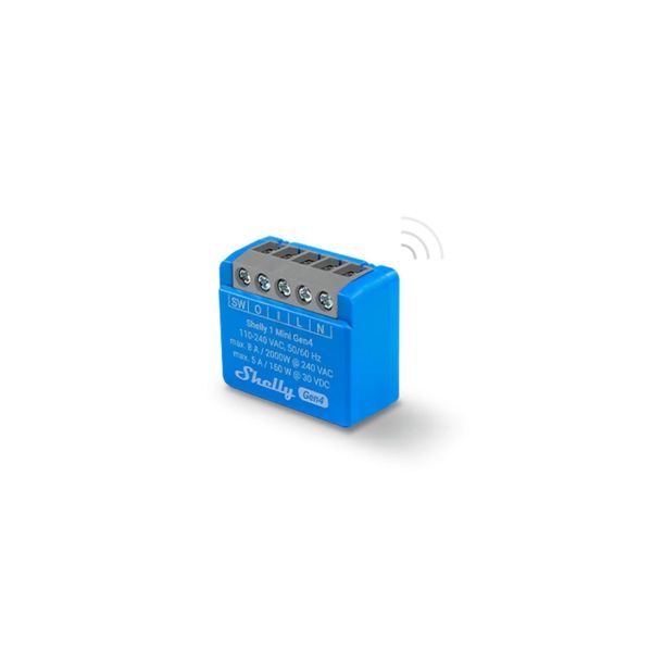 Sterownik Shelly 1MiniGen4 WiFi zdjęcie 9