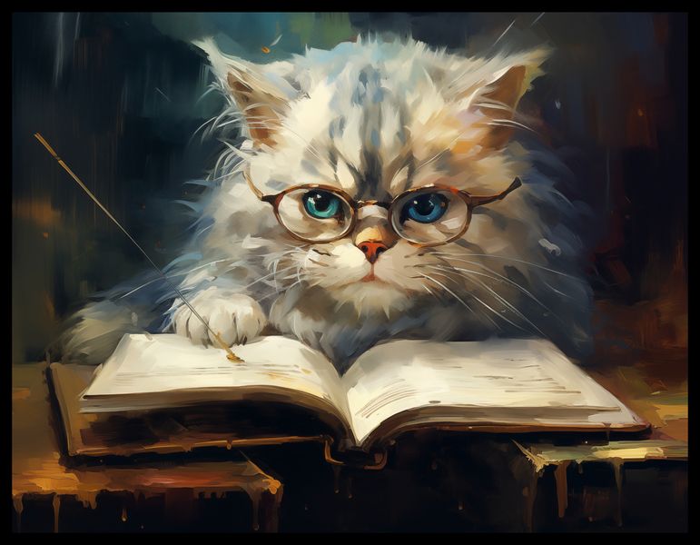 Plakat 65x50cm Ucz Się Ucz zdjęcie 2