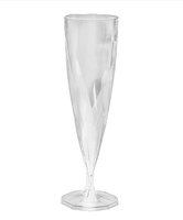 kieliszki plastikowe do szampana 10szt. 13,5cl transparentne | 33-60