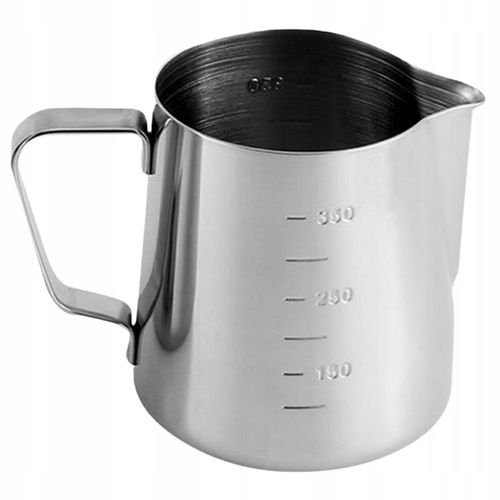 DZBANEK KUBEK DO SPIENIANIA MLEKA NA MLEKO STALOWY NIERDZEWN MLECZNIK na Arena.pl