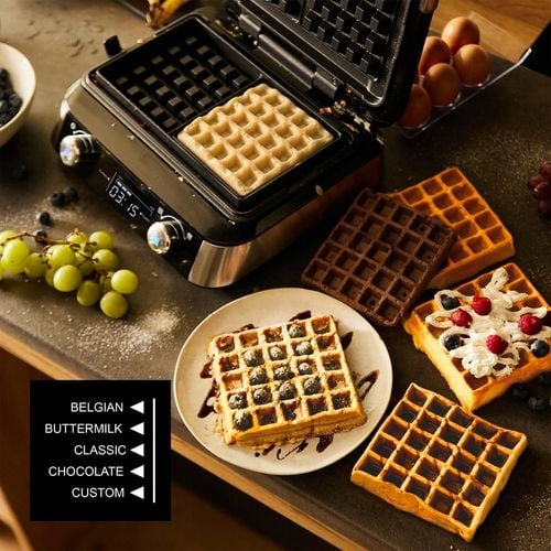 Gofrownica Yoer 2 duże gofry +5 automatycznych prog. + Regulacja na Arena.pl