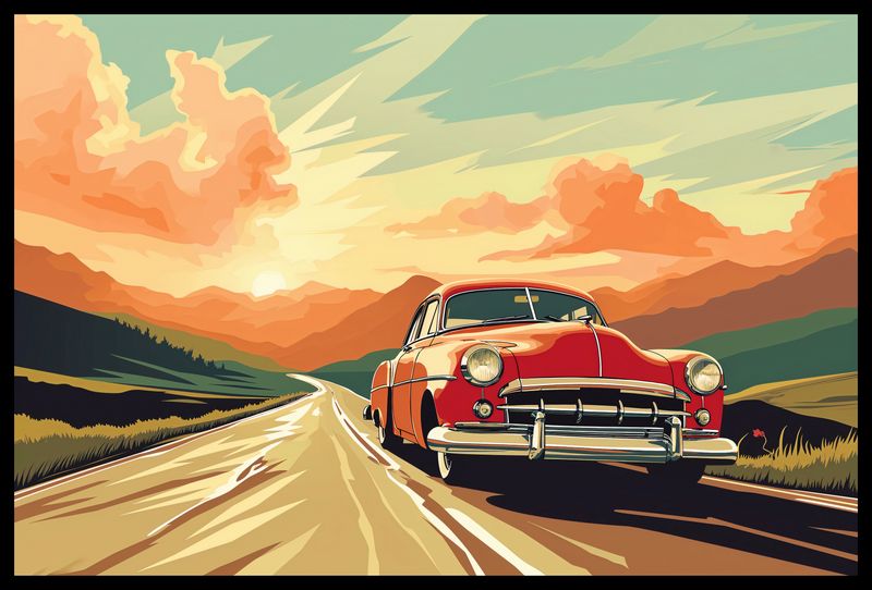 Plakat 60x40cm Przygoda Czeka zdjęcie 2