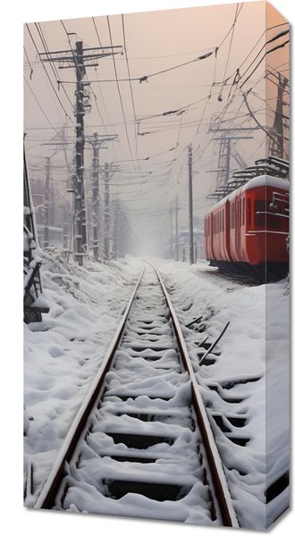 Obraz 30x60cm Podróż po Torach zdjęcie 1