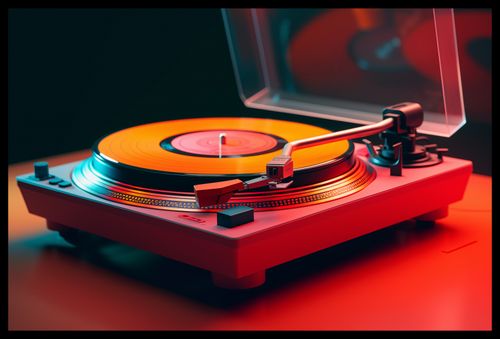 Plakat 60x40cm Retro Granie na Arena.pl