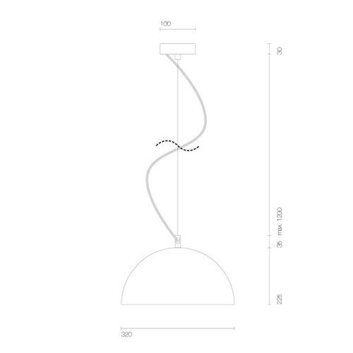 Lampa wisząca Sfera M - LOFTLIGHT na Arena.pl